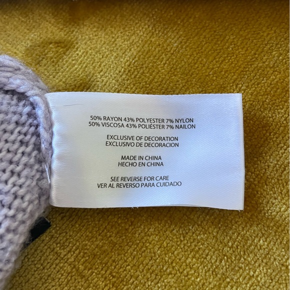 Banana Republic Lilac Cable Knit Sweater - Picture 6 of 6